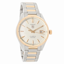 Tag Heuer Grand Carrera Calibre Silver Dial Swiss Automatic Watch WAR215D.BD0784 683498430063