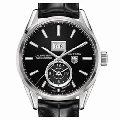  TAG Heuer Carrera GMT and Grande Date WAR5010.FC6266 - Unworn with Box & Papers