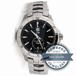 Tag Heuer Link Automatic Black Dial Stainless Steel Watch WAT2110.BAO950 760643135247