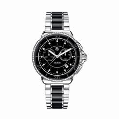 Tag Heuer Women's Formula 1 Ceramic/Stainless Steel Quartz Watch CAH1212.BA0862 760643135438