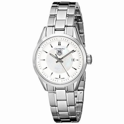 TAG Heuer Women's WV1415.BA0793 "Carrera" Stainless Steel Watch 760643124050