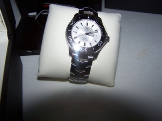 TAG HEUER WATCH LINK WJ1111 NEW IN ORIGINAL BOX WITH DOCUMENTS SERIAL # EAU0021