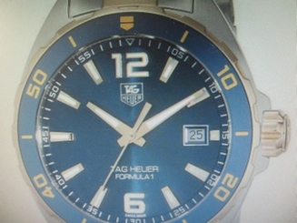 TAG HEUER FORMULA 1 MEN'S WATCH QUARTZ ALL S/S TWO TONE SWISS WAZ1120.BB0879