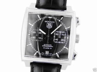 Auth TAG HEUER "Monaco" Chronograph CAW2110.FC6177 Automatic, Men's watch 760643124166