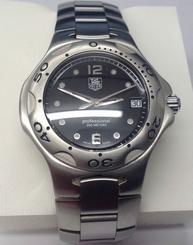 Mens Tag Heuer Stainless Steel Watch M#VTHWL111DBA0700 Swiss Quartz Movement