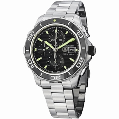 TAG HEUER AQUARACER500 MEN'S 45MM CHRONOGRAPH DATE WATCH CAK2111.BA0833