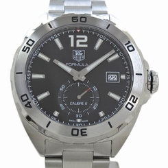 Pre-Owned TAG HEUER Formula 1 Calibre 6 WAZ2110 Men's SS Black Dial Automatic,MD