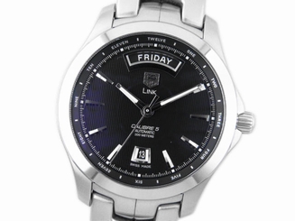 Pre-Owned Tag Heuer Link Calibre 5 Day-Date Men's Auto Watch WJF2010.BA0592, MR