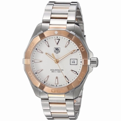 TAG HEUER MEN'S 40MM STEEL BRACELET & CASE SWISS QUARTZ WATCH WAY1150.BD0911
