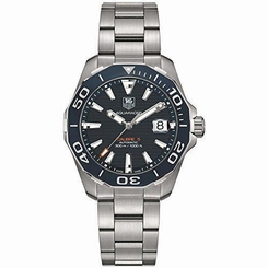 Tag Heuer Men's Aquaracer Steel Bracelet & Case Sapphire Crystal Automatic Black