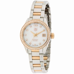 TAG HEUER WOMEN'S TWO TONE STEEL BRACELET AUTOMATIC WATCH WAR2453.BD0772
