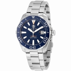 TAG HEUER MEN'S 41MM STEEL BRACELET & CASE AUTOMATIC WATCH WAY211C.BA0928