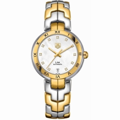 TAG HEUER LINK? WOMEN'S DIAMONDS 34MM SAPPHIRE GLASS DATE WATCH WAT2351.BB0957