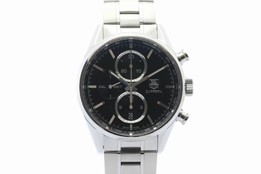 Pre-owned Tag Heuer Carrera Chronograph SS Automatic CAR2110-3 SS Men's Watch,AS