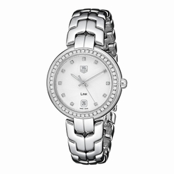 TAG Heuer Women's WAT1316.BA0956 Diamond-Accented Stainless Steel Watch