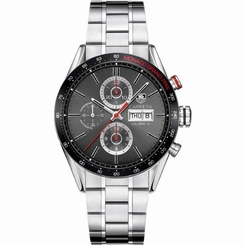 Tag Heuer CV2A1M.BA0796 Mens Black Dial Analog Automatic Watch