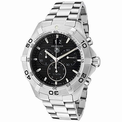 TAG-CAF101E.BA0821 Tag Heuer Men's CAF101E.BA0821 Aquaracer Black Stainless Stee