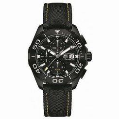 Tag Heuer Aquaracer Black Dial Auotomatic Mens Watch CAY218A.FC6361