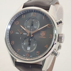 Pre-Owned TAG HEUER Carrera SS Anthracite Dial Men's Auto Watch CAR2013FC6313,MR