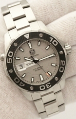 Tag Heuer Aquaracer 500m Calibre 5 Automatic SS 43mm Watch WAJ2111-EEA1306 B&P