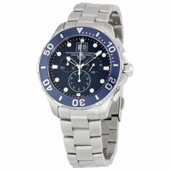 TAG Heuer Men's CAN1011BA0821 Aquaracer Blue Dial Watch 760643123848