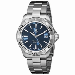 TAG Heuer Men's WAP1112.BA0831 Aquaracer Stainless Steel Blue Dial Watch 845960020411