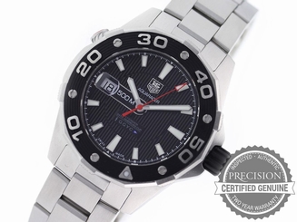TAG HEUER AQUARACER WAJ2119 DEFENDER CUP AUTOMATIC BLACK 500M WAJ2119.BA0870