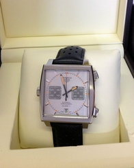 Tag Heuer Monaco CAW211C - 39mm Silver Dial - Box & Paperwork - 2016 - Unworn