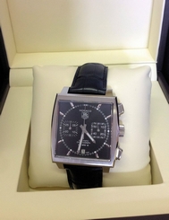 Tag Heuer Monaco CAW2110 - 39mm Black Dial - Box & Paperwork - 2016 - Unworn