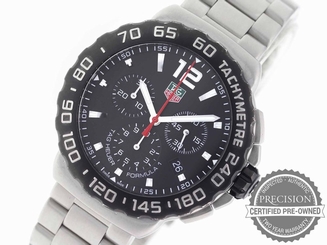 TAG HEUER FORMULA ONE F1 MEN'S' 42MM QUARTZ CHRONOGRAPH BLACK CAU1110.BA0858