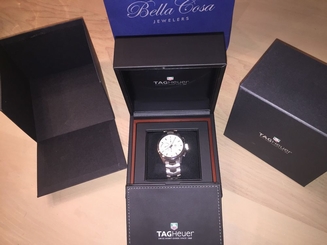 NEW TAG HEUER LINK AUTOMATIC CHRONOGRAPH CALIBRE 16 SILVER WATCH CAT2011.BA0952  760643135292