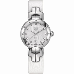 TAG Heuer Women's THWAT1411FC6316 Link Analog Display Quartz White Watch