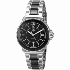 Tag Heuer WAH1210.BA0859 Womens Black Dial Analog Quartz Watch 845960010221