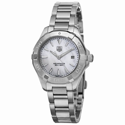 Tag Heuer Aquaracer White Mother of Pearl Dial Steel Ladies Watch WAY1312.BA0915