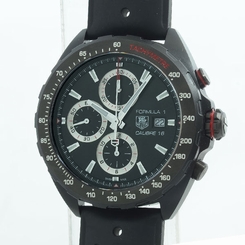 Pre-Owned TAG Heuer Formula 1 Chrono BPVD Black Dial Men's Wristwatch CAZ2011,MR