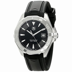 TAG Heuer Men's WAY1110.FT8021 Analog Display Quartz Black Watch
