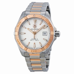 Tag Heuer WAY2150.BD0911 Mens Silver Dial Analog Automatic Watch
