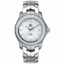 Tag Heuer WJ111B.BA0575 Mens White Mop Dial Quartz Watch