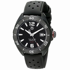 Tag Heuer WAZ2115.FT8023 Mens Black Dial Analog Automatic Watch