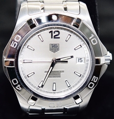 Tag Heuer Aquaracer Automatic Stainless Steel Men's Diver Watch WAF2111