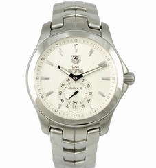 Pre-Owned Tag Heuer Link Automatic White Dial Men's Wristwatch WJF211B BA0570,MR 760643056733