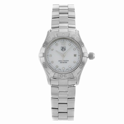 TAG Heuer Women's WAF1415.BA0824 Aquaracer 28mm Stainless Steel Diamond Dial Wat