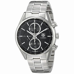 TAG Heuer Men's CAR2110.BA0724 Carrera Analog Display Swiss Automatic Silver Wat 618819388709