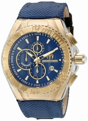 Technomarine Mens Cruise BlueRay Analog Display Quartz Watch, Blue, TM-115175