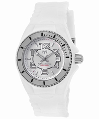 TechnoMarine TM-115124 Women's Cruise Jellyfish White Silicone SS and White