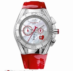 Technomarine Cruise Interchageable Red and White Bands Women's Watch TM-115312