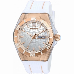 TECHNOMARINE MEN'S CRUISE 44MM SILICONE BAND STEEL CASE QUARTZ WATCH TM-115211