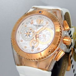New TECHNOMARINE 112027 Cruise Dream Treasure Quest Chronograph Ladies WatchG