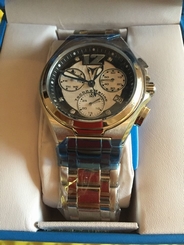 ??NEW?? Technomarine Men's TM-215009 Manta Neo Classic Diamond Chronograph Watch