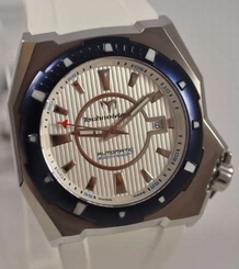 New TechnoMarine 508001 Royal Marine Swiss 2824 Automatic Rubber Strap Watch